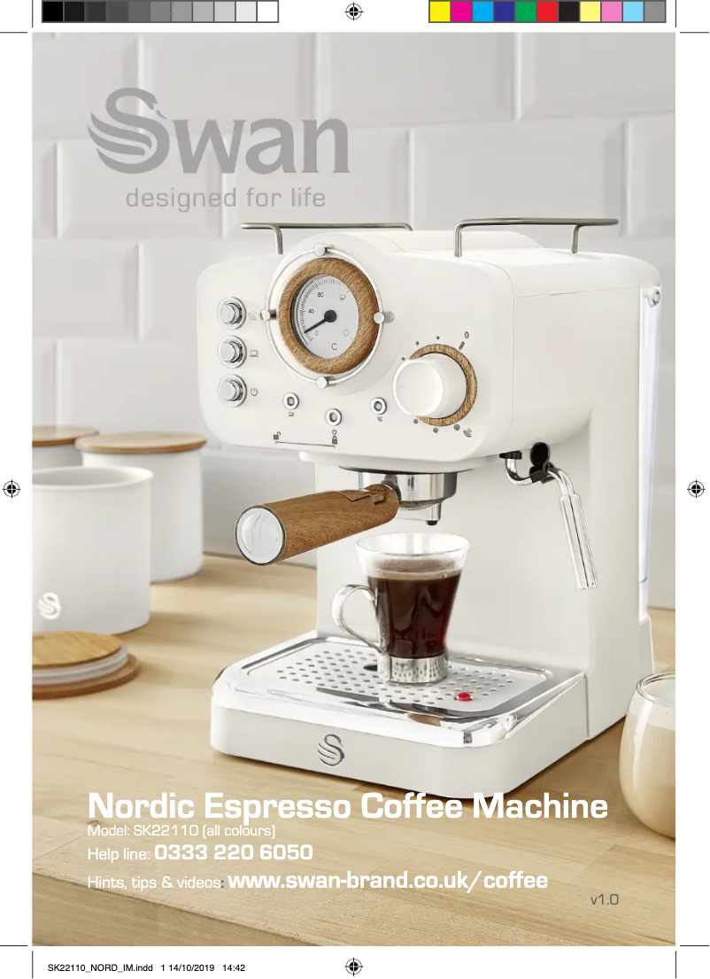 Imagen de la primera página del manual del dispositivo SK22110