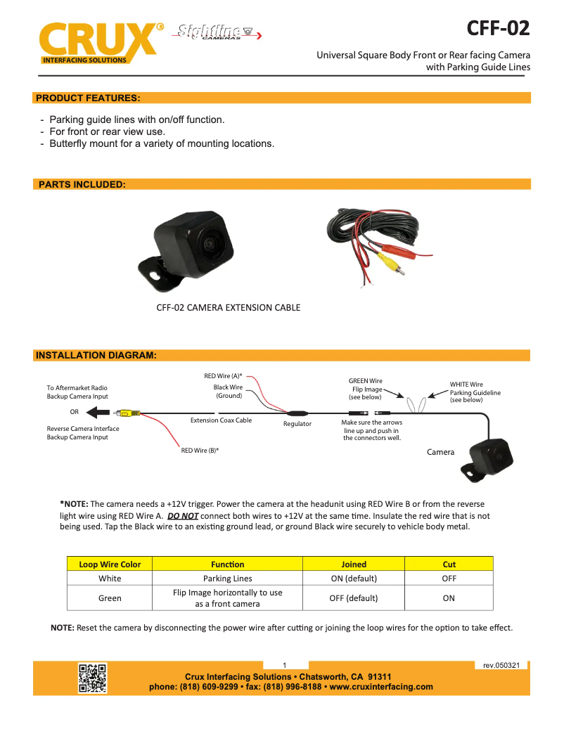 Imagen de la primera página del manual del dispositivo CFF-02