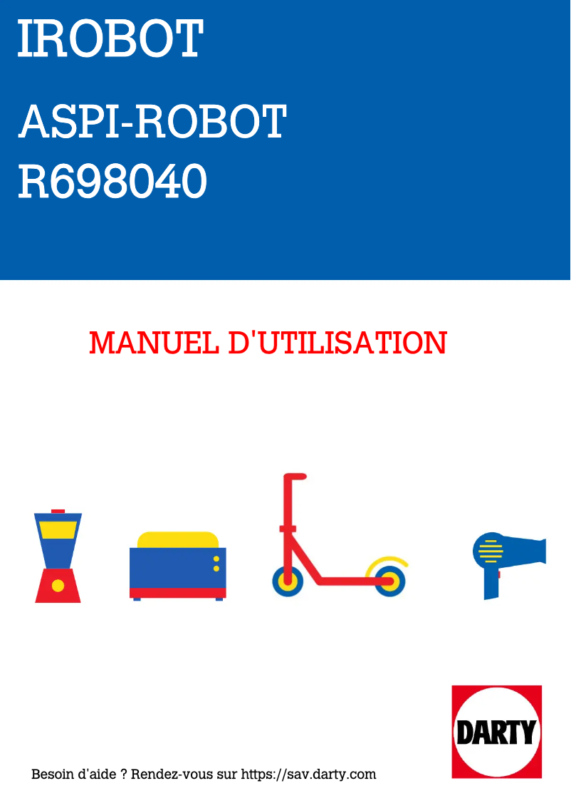 Página 1 del manual Manual de usuario iRobot Roomba 698