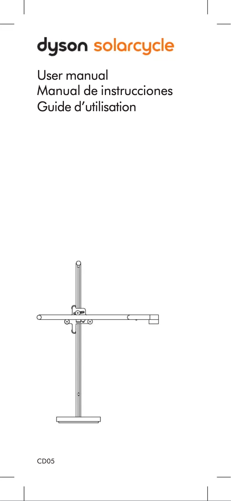Imagen de la primera página del manual del dispositivo Solarcycle