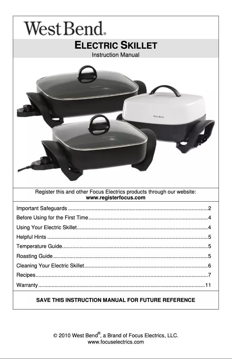 Imagen de la primera página del manual del dispositivo 72212