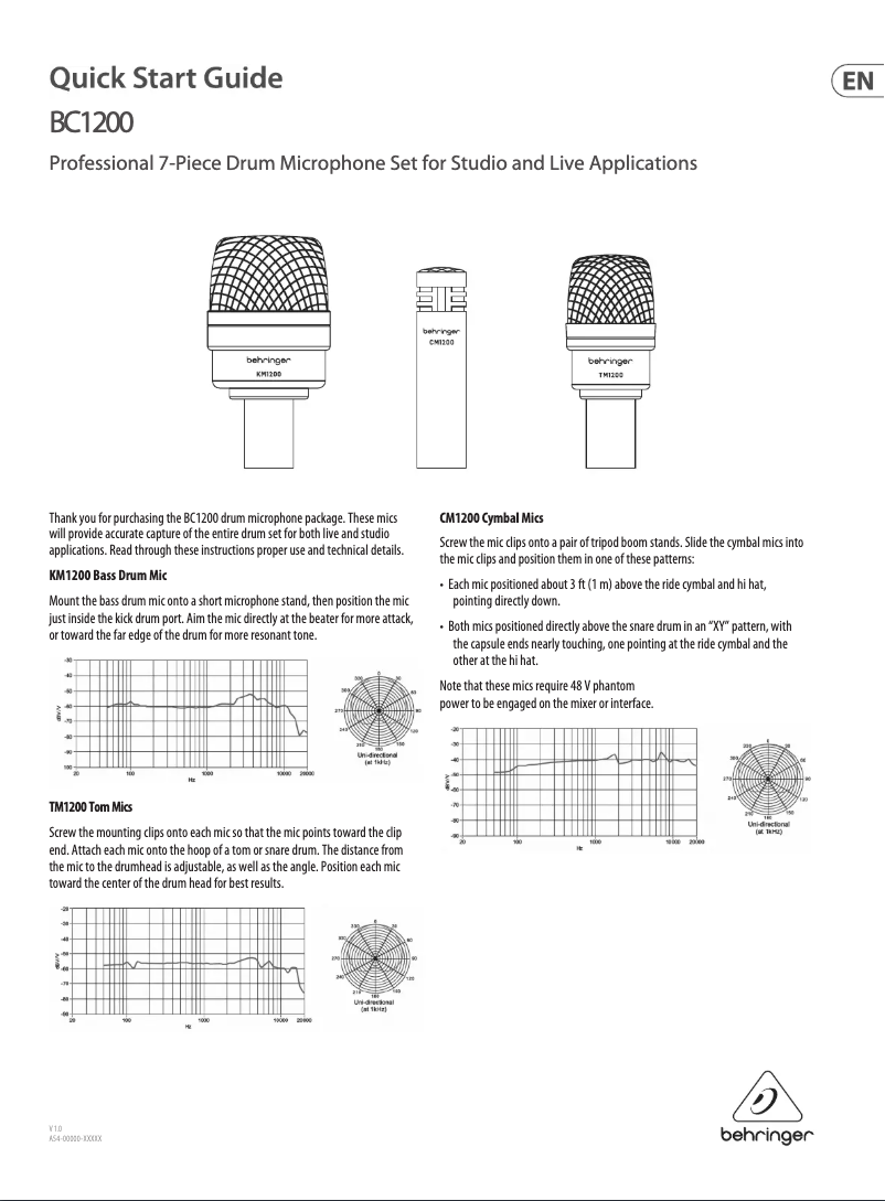Imagen de la primera página del manual del dispositivo BC1200