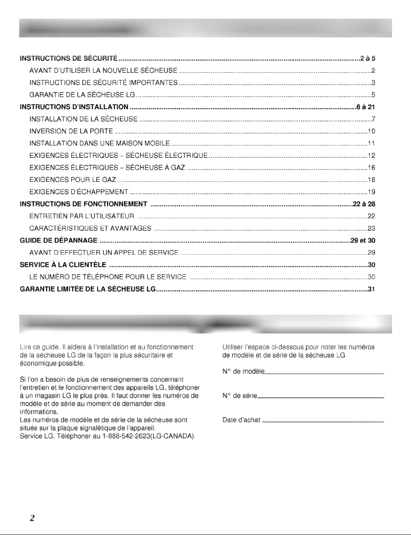 Página 1 del manual Manual de usuario LG DLG2532W
