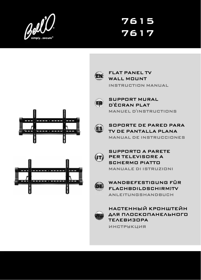 Imagen de la primera página del manual del dispositivo 7615B