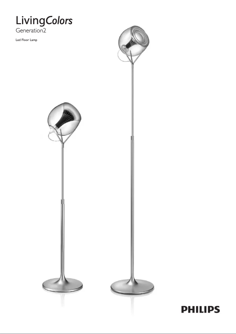 Página 1 del manual Manual de usuario Philips LivingColors 6914730PH