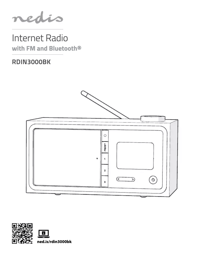 Imagen de la primera página del manual del dispositivo RDIN3000BK