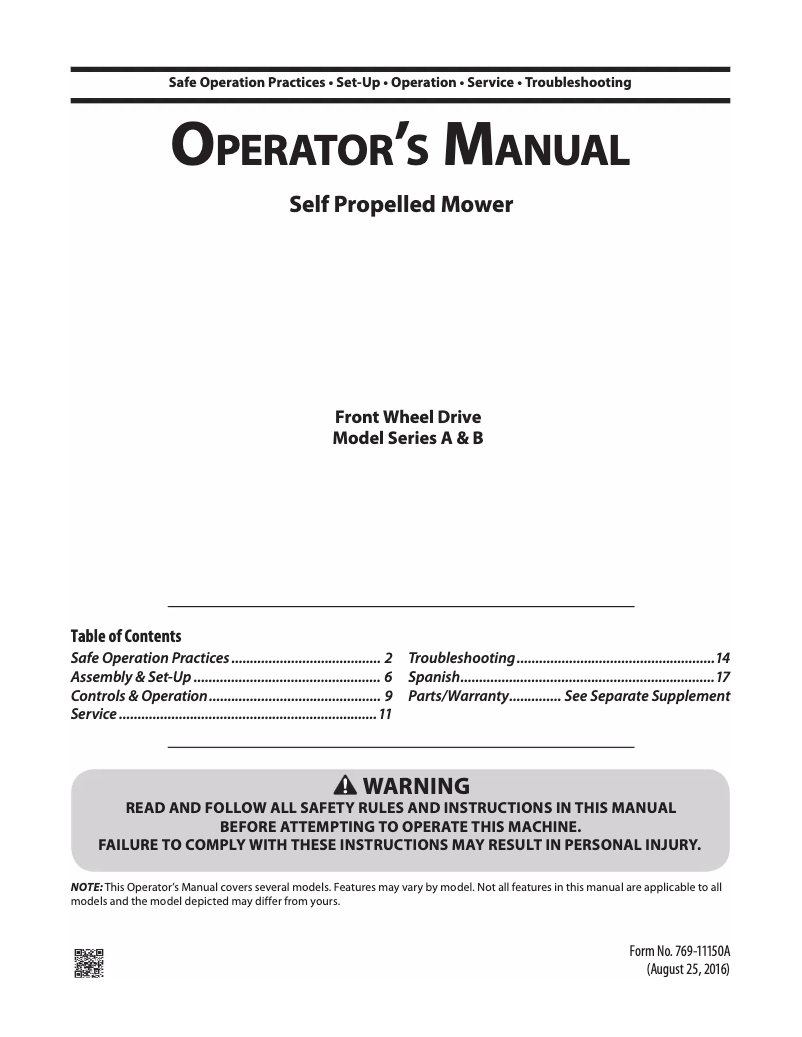 Imagen de la primera página del manual del dispositivo TB220