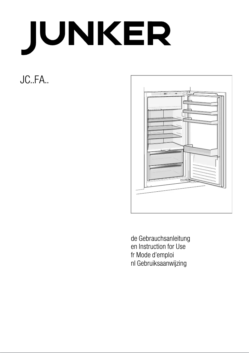 Página 1 del manual Manual de usuario Junker JC40FA31