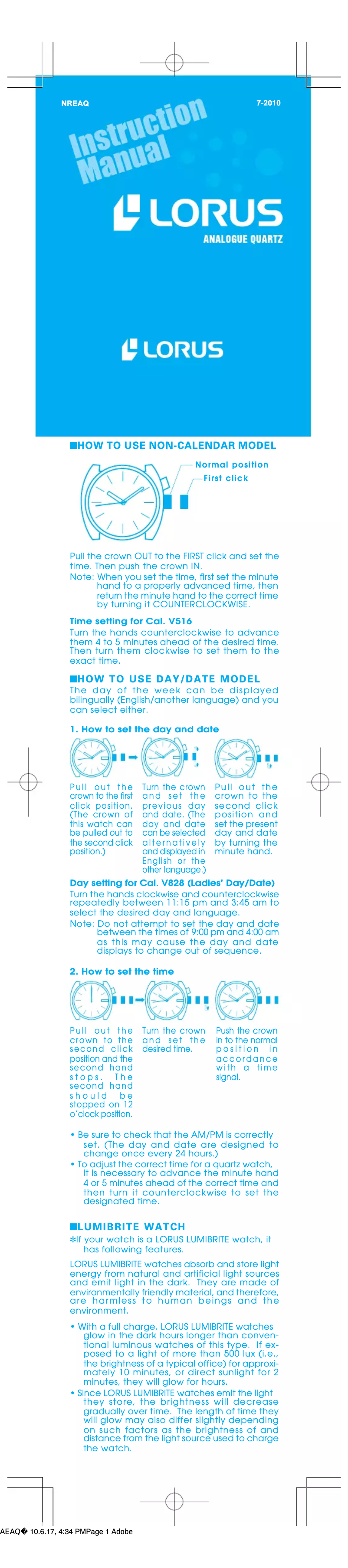 Imagen de la primera página del manual del dispositivo 7N43