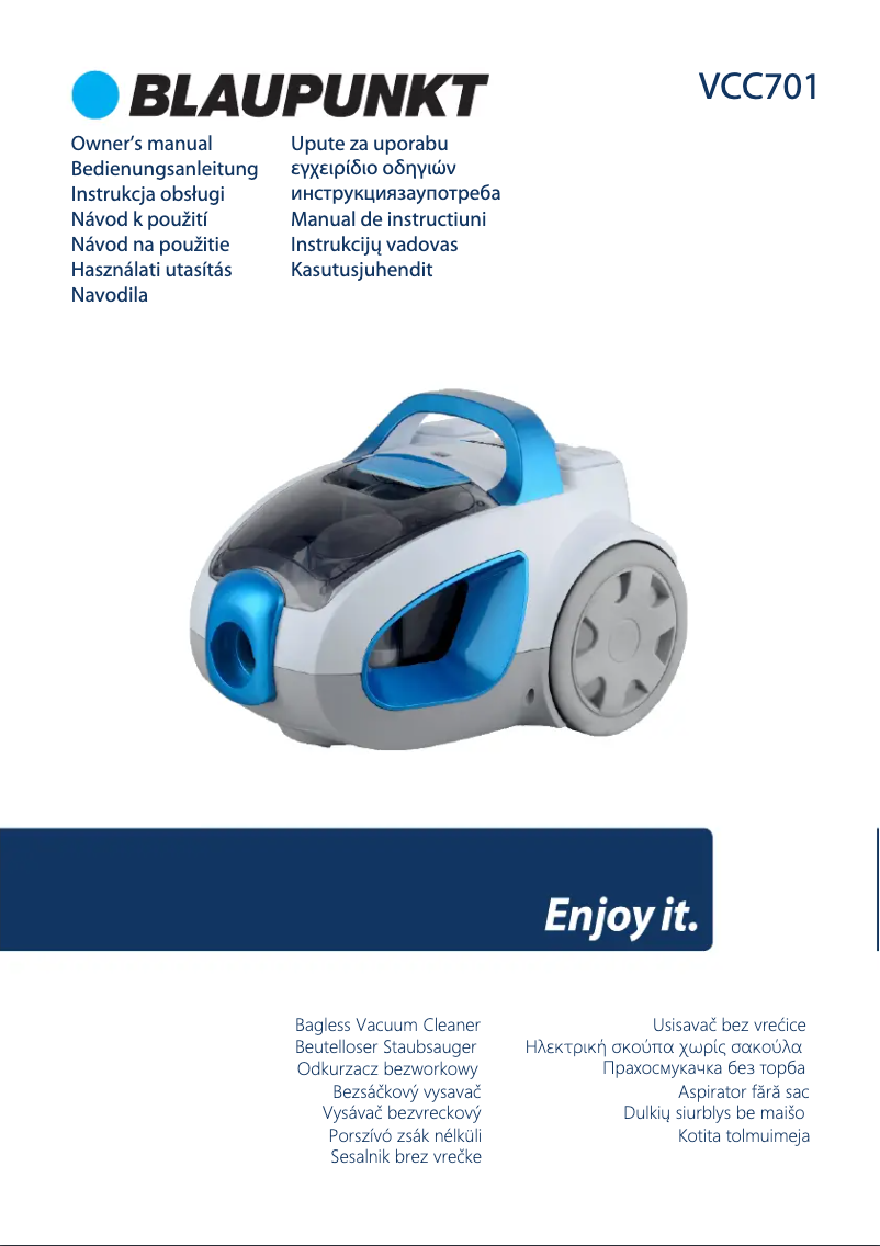 Página 1 del manual Manual de usuario Blaupunkt VCC701