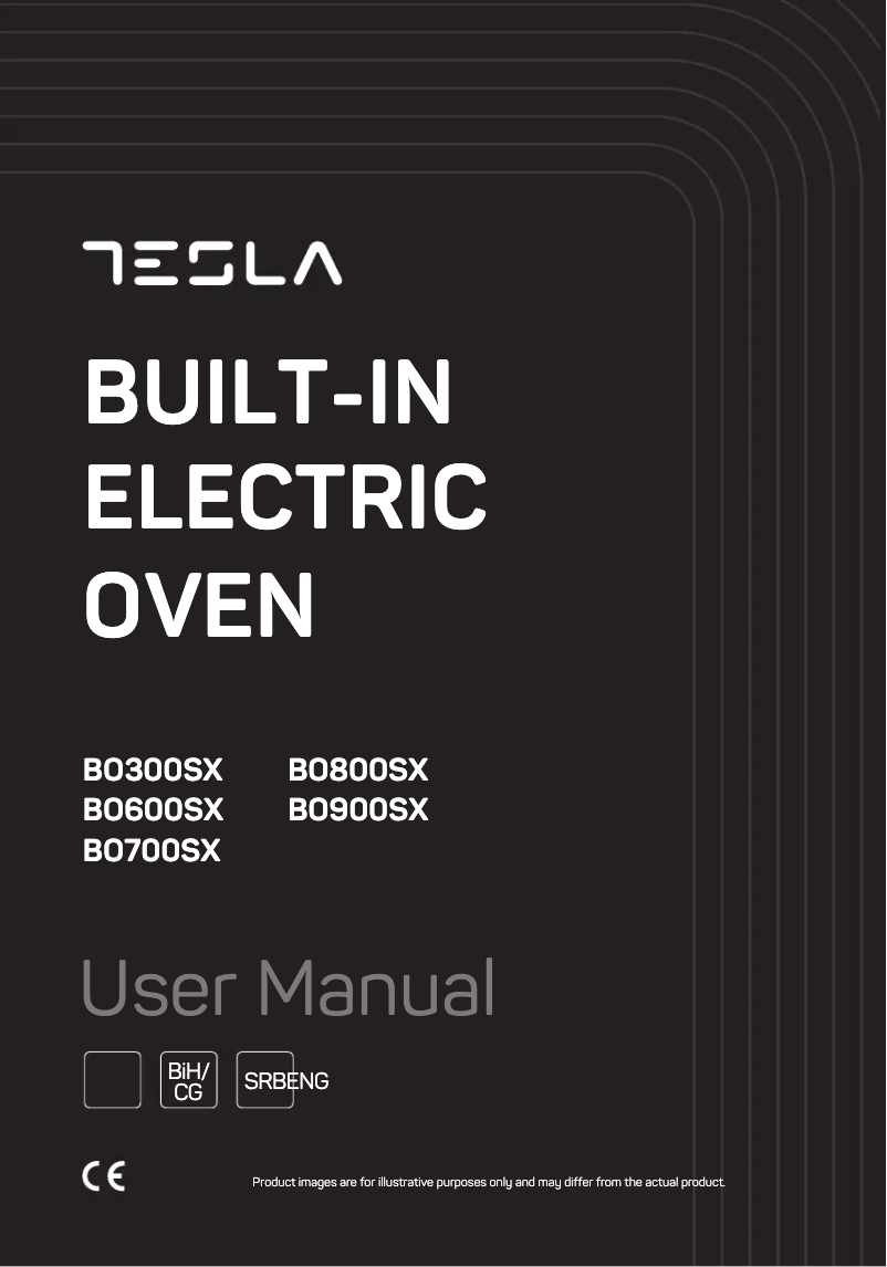 Página 1 del manual Manual de usuario Tesla BO800SX
