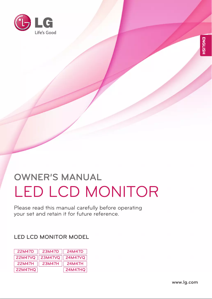 Imagen de la primera página del manual del dispositivo 24M47VQ