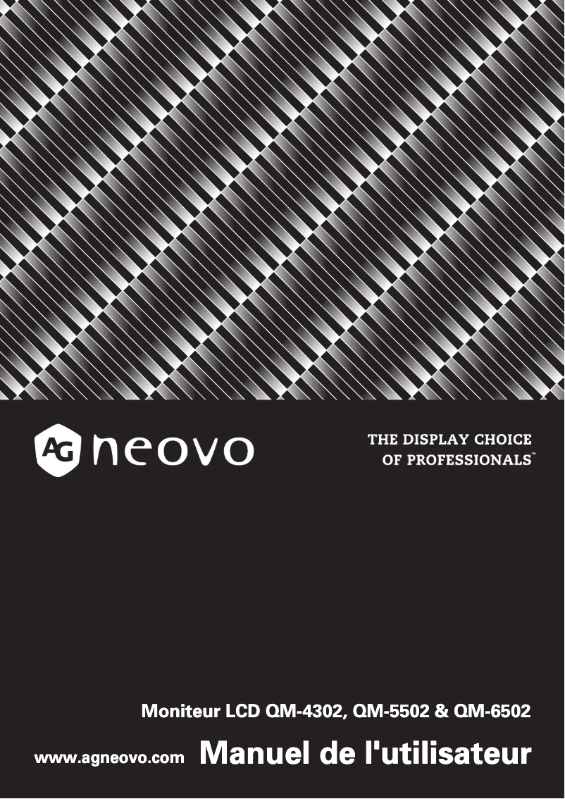 Imagen de la primera página del manual del dispositivo QM-6502