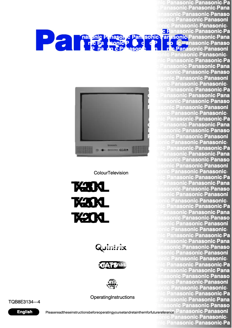 Página nº 1 - Manual de usuario Panasonic TX-28CK1L