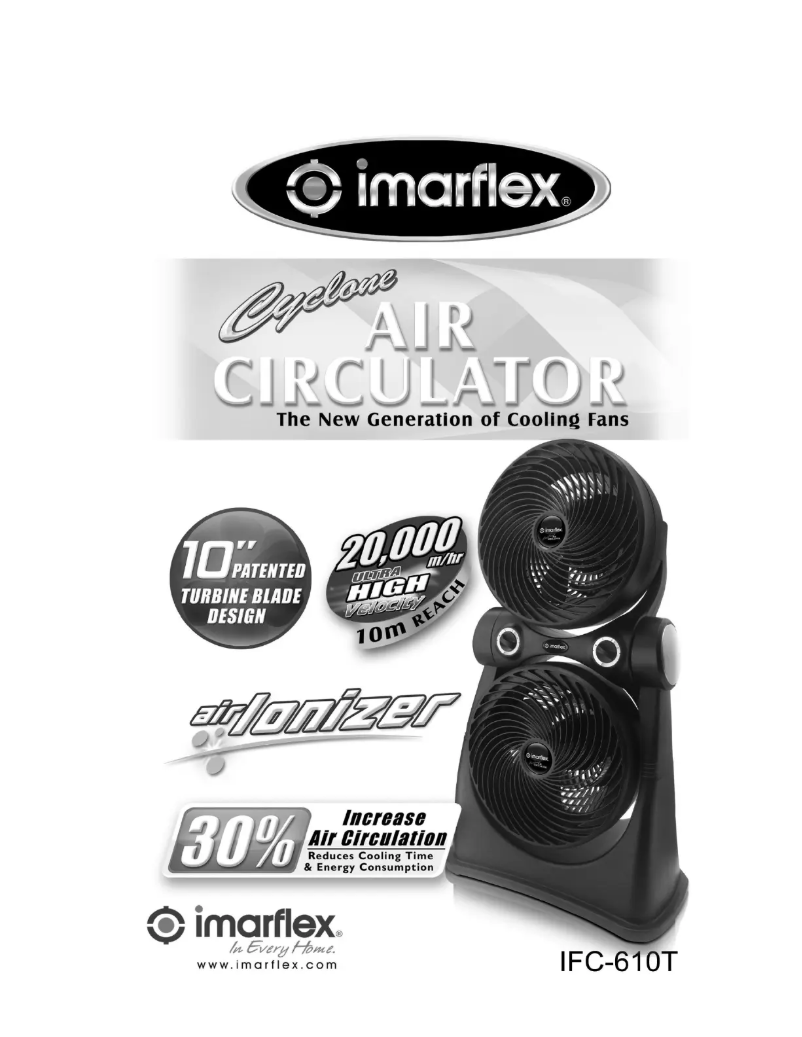 Página 1 del manual Manual de usuario Imarflex IFC-610T