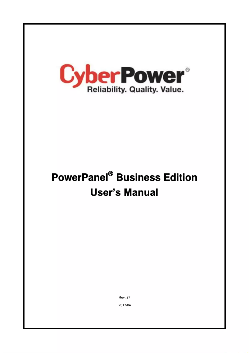 Página 1 del manual Manual de usuario CyberPower CPS1000E