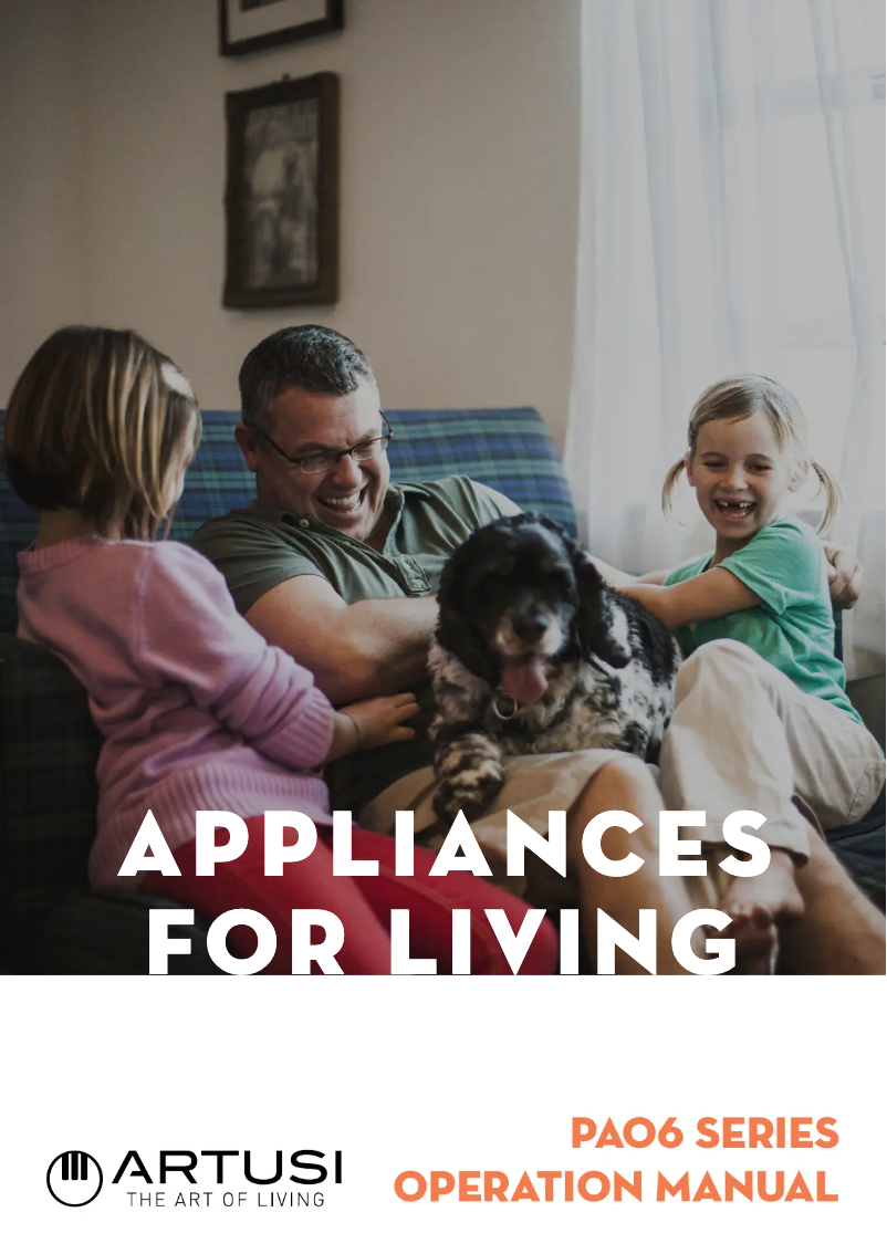 Imagen de la primera página del manual del dispositivo PAO600