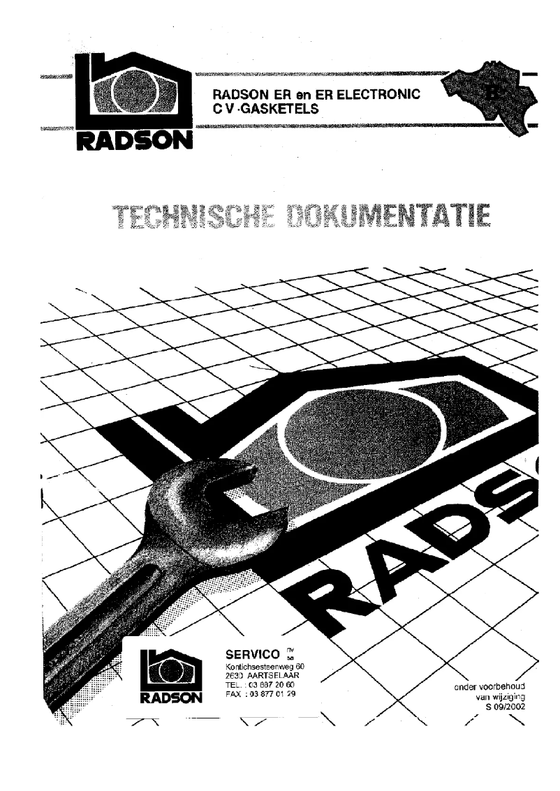 Imagen de la primera página del manual del dispositivo ER Electronic 310 GR