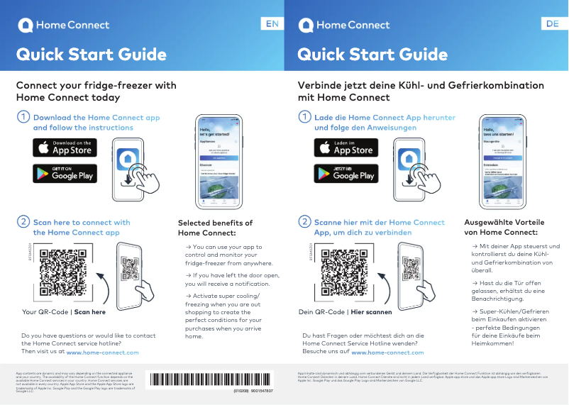 Imagen de la primera página del manual del dispositivo KG39NSBBF