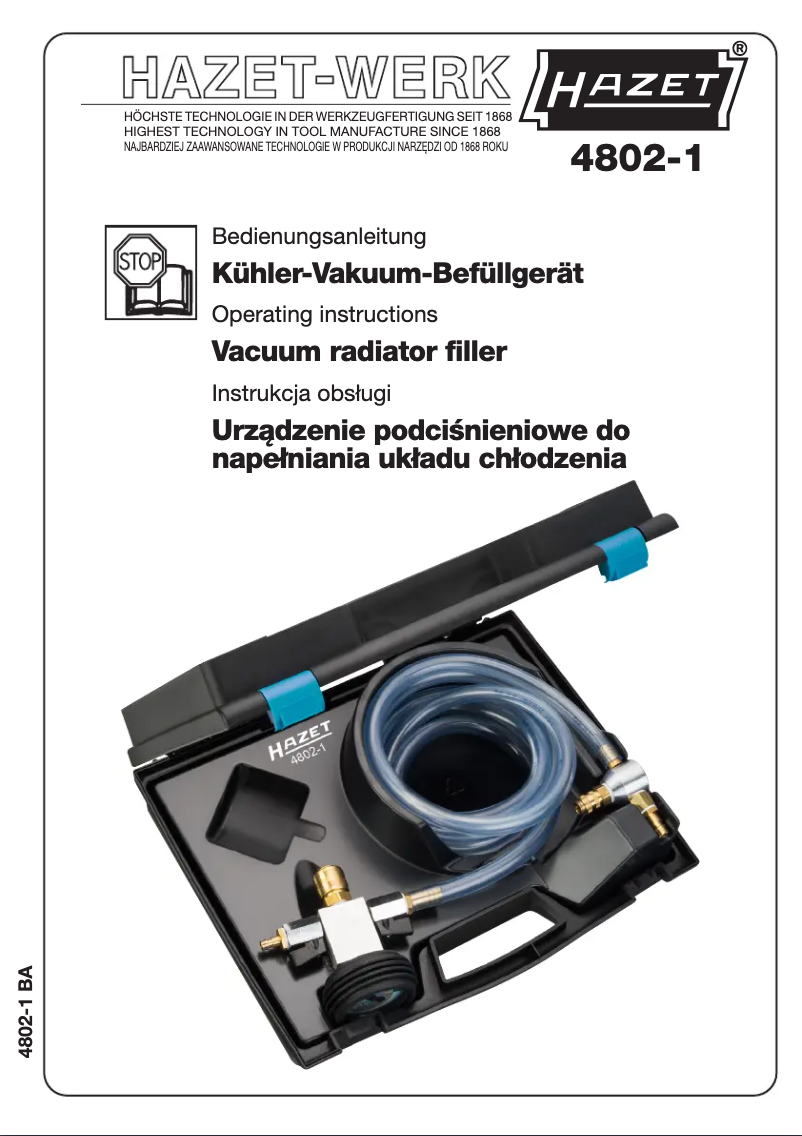 Imagen de la primera página del manual del dispositivo 4802-1