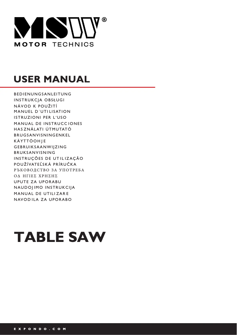Página nº 1 - Manual de usuario MSW MSW-SBBD-4500MAX