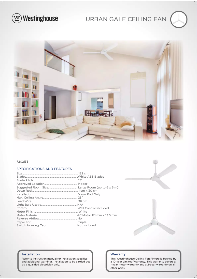 Imagen de la primera página del manual del dispositivo 7202135