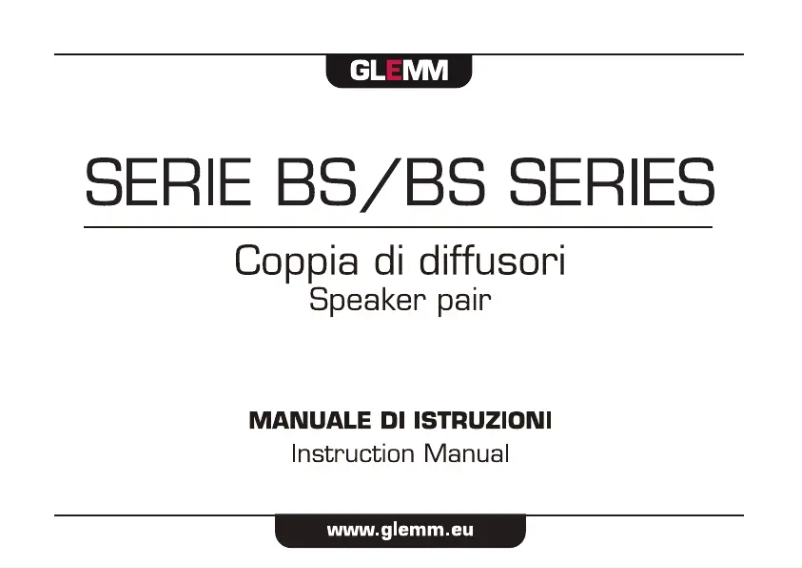 Imagen de la primera página del manual del dispositivo BS 54W