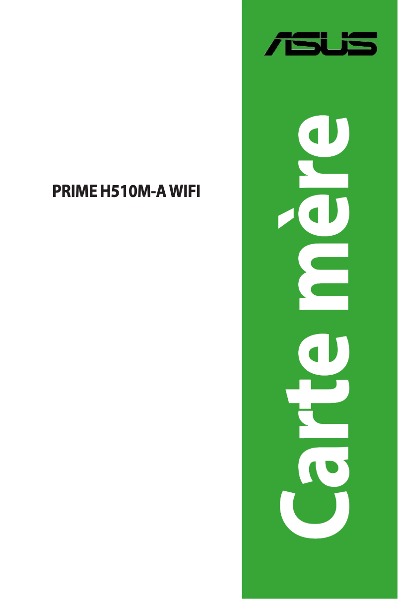 Página nº 1 - Manual de usuario Asus PRIME H510M-A WIFI/CSM