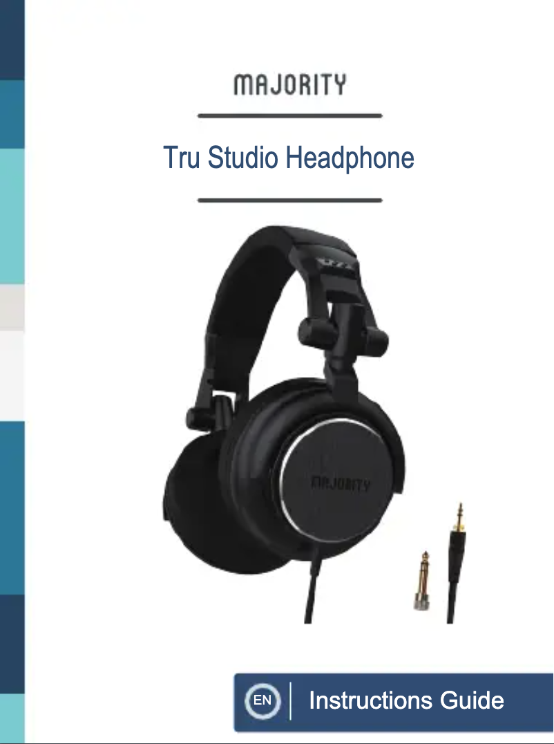 Imagen de la primera página del manual del dispositivo Tru Studio 1