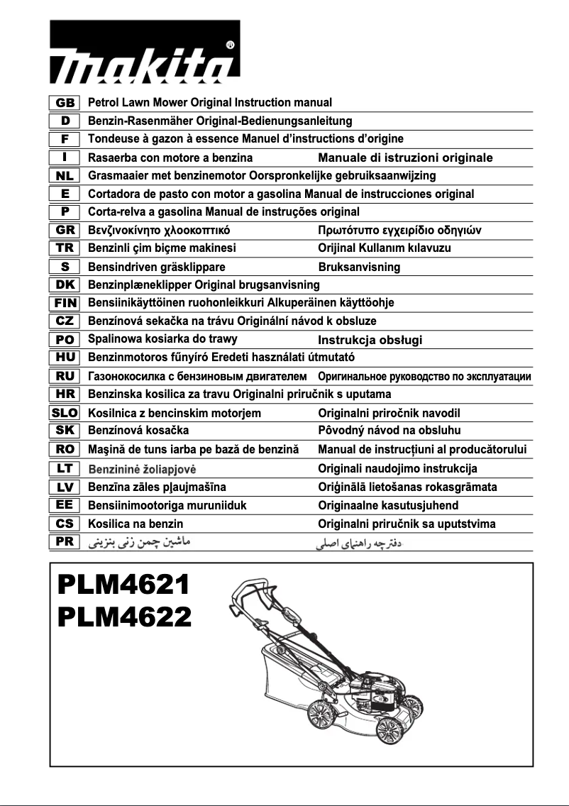 Página 1 del manual Manual de usuario Makita PLM4622