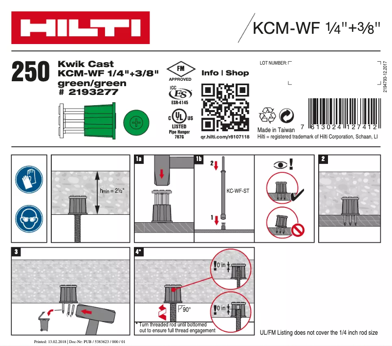 Imagen de la primera página del manual del dispositivo KCM-WF