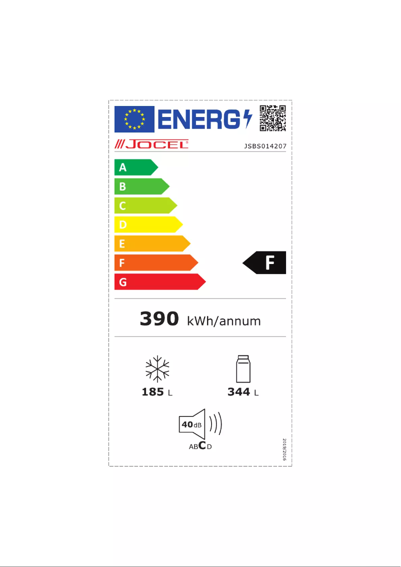 Página nº 1 - Manual de usuario Jocel JSBS014207