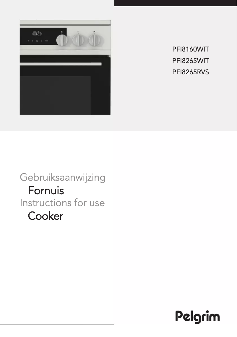 Página 1 del manual Manual de usuario Pelgrim PFW8265RVS