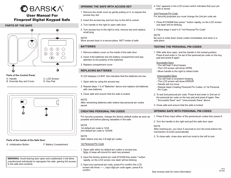 Imagen de la primera página del manual del dispositivo AX11902