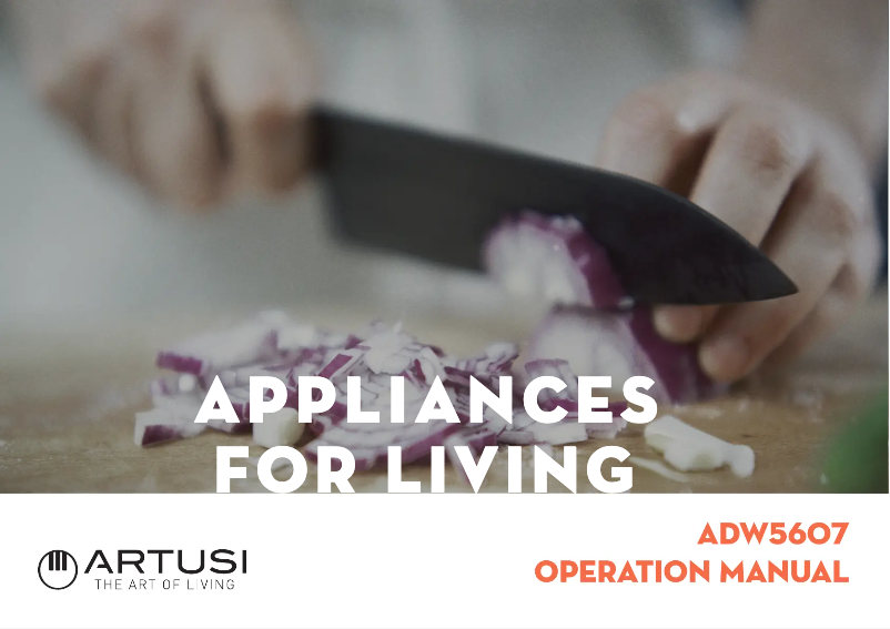 Imagen de la primera página del manual del dispositivo ADW5607B