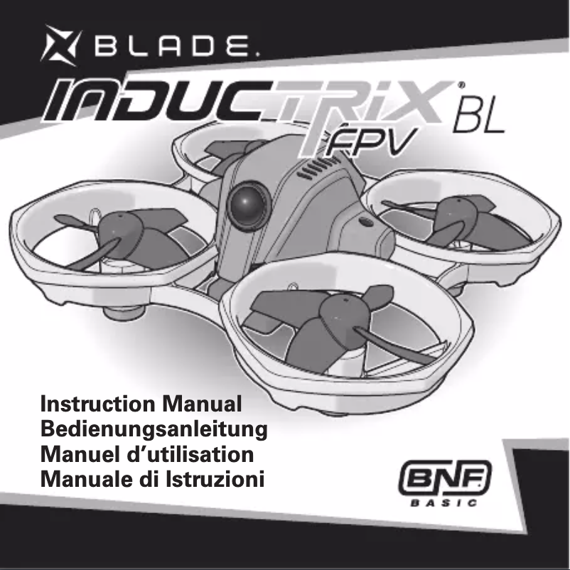 Página 1 del manual Manual de usuario Blade Inductrix FPV BL