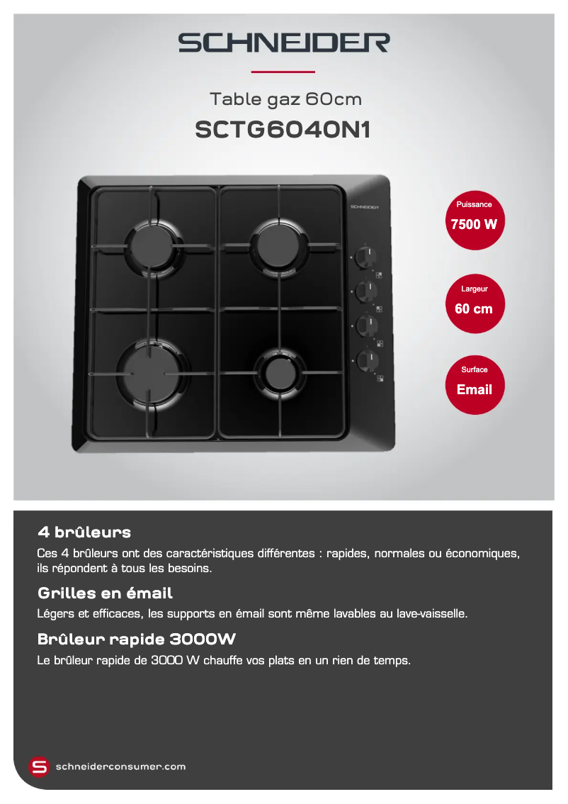 Imagen de la primera página del manual del dispositivo SCTG6040N1