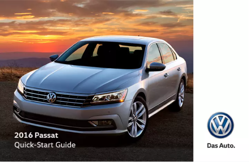 Página 1 del manual Manual de usuario Volkswagen Passat (2016)