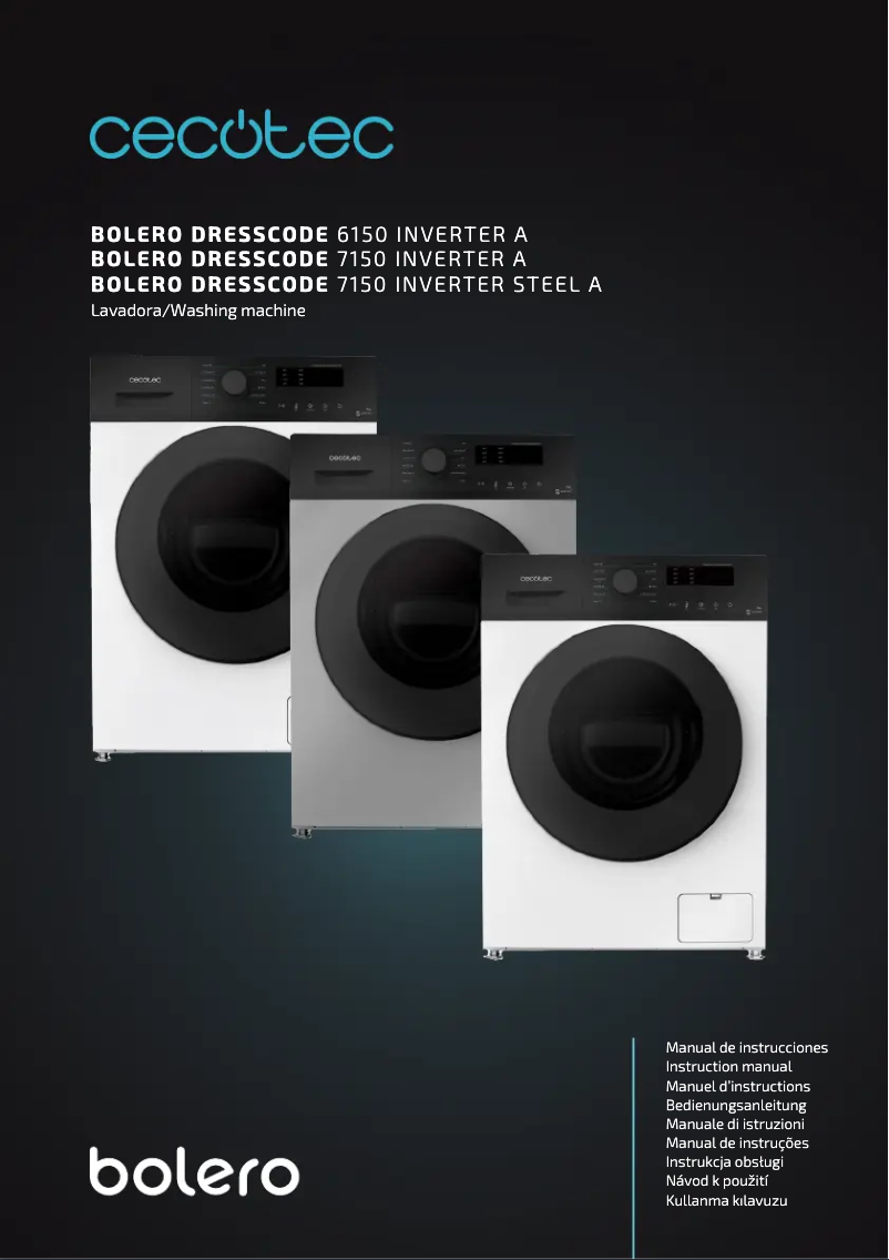 Página 1 del manual Manual de usuario Cecotec Bolero DressCode 7150