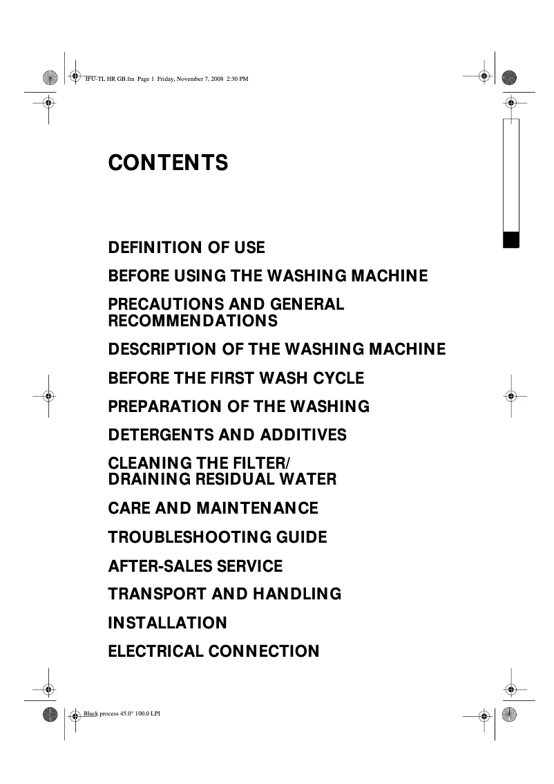 Página 1 del manual Manual de usuario Whirlpool AWE 6314