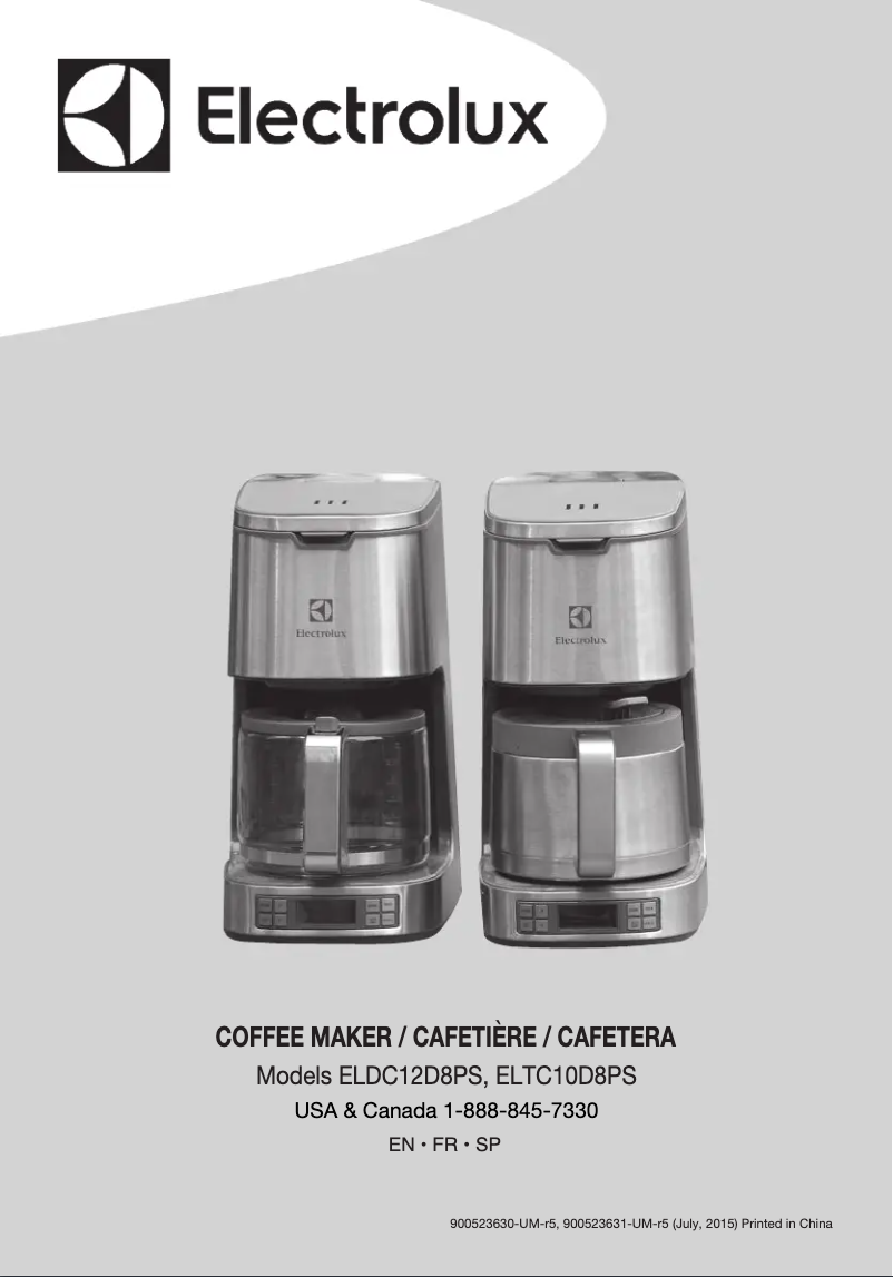 Imagen de la primera página del manual del dispositivo Expressionist ELTC10D8PS