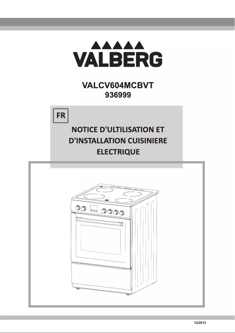 Página nº 1 - Manual de usuario Valberg VALCV604MCBVT