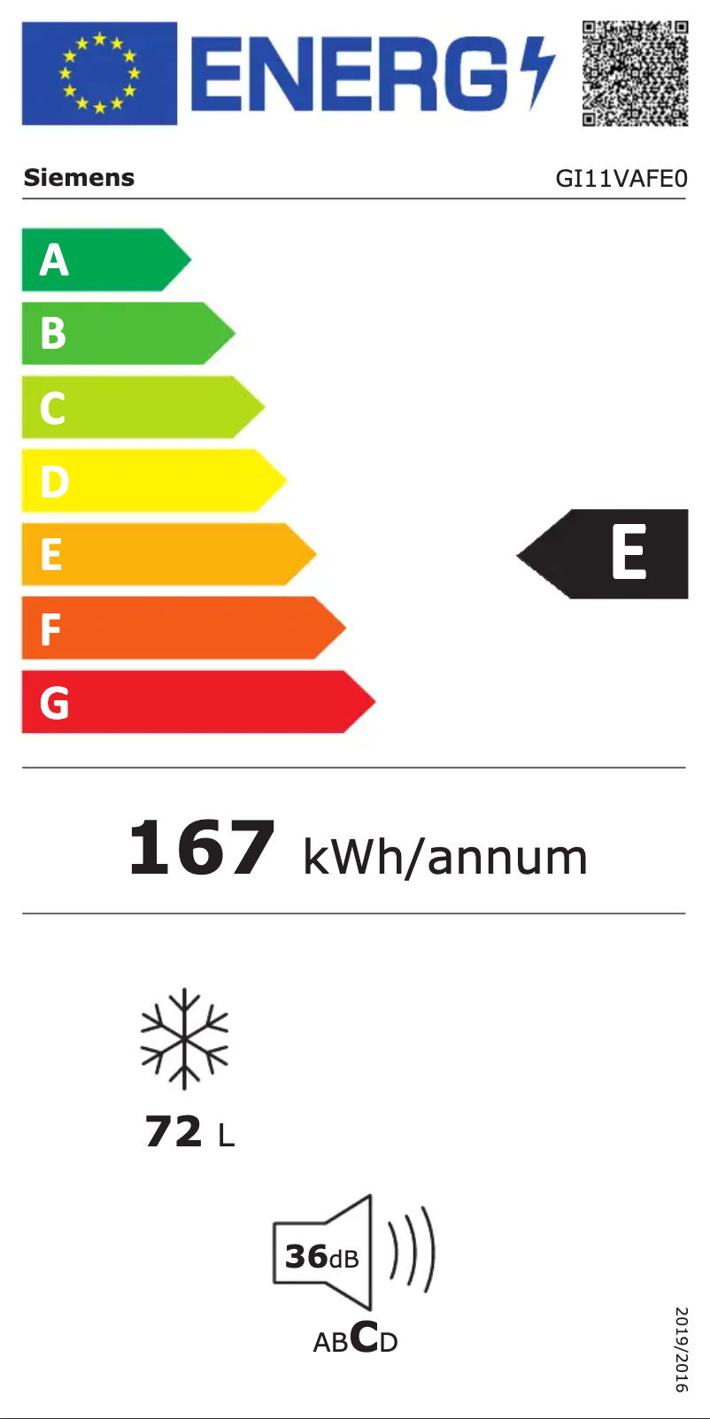 Imagen de la primera página del manual del dispositivo GI11VAFE0