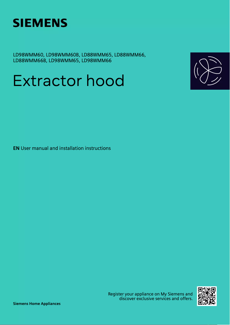 Imagen de la primera página del manual del dispositivo LD98WMM60B