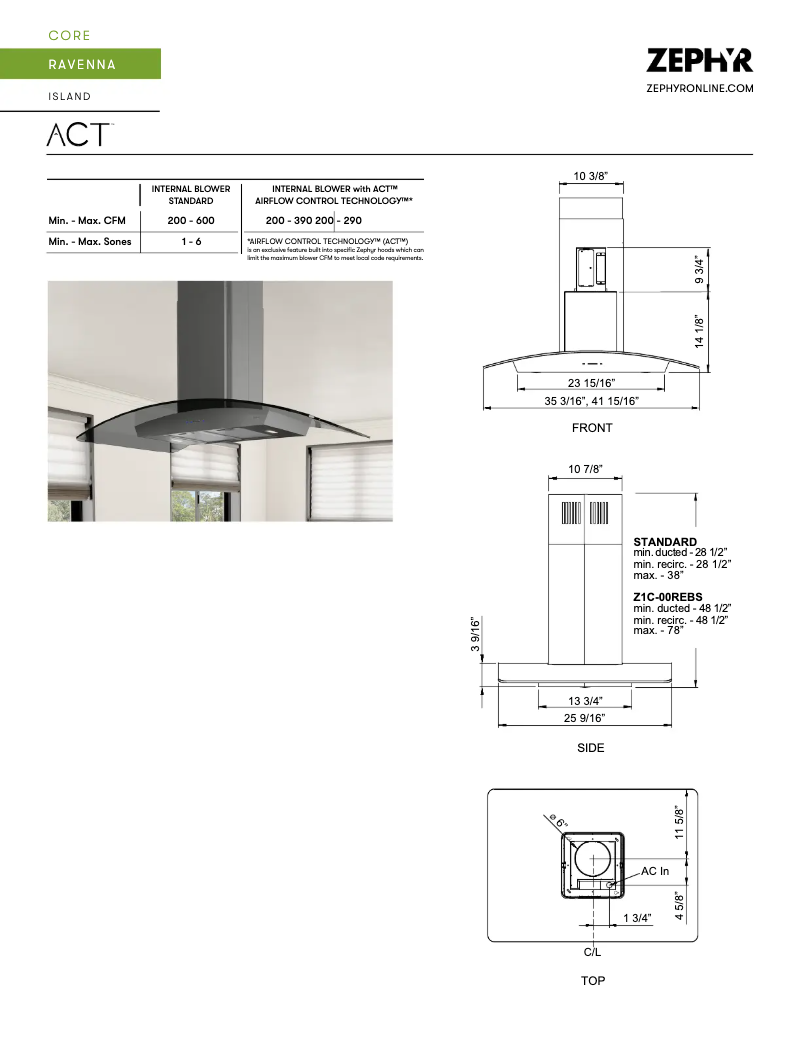 Imagen de la primera página del manual del dispositivo ZRE-E42BBSGG