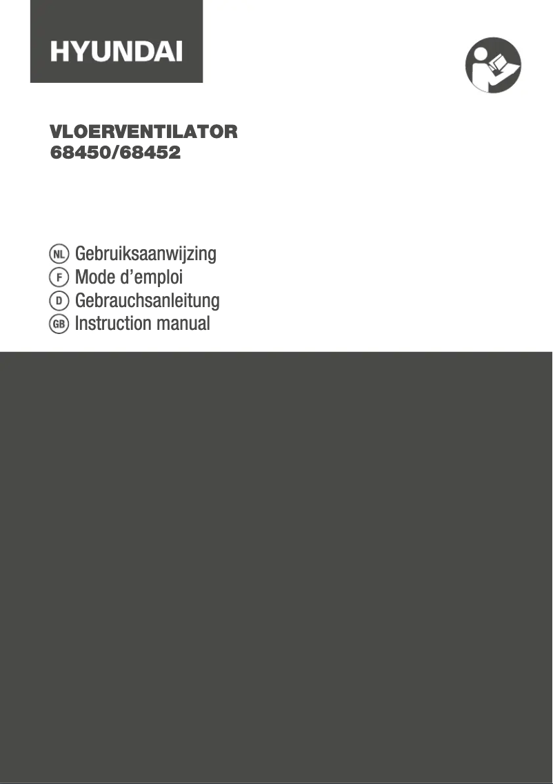 Imagen de la primera página del manual del dispositivo 68450