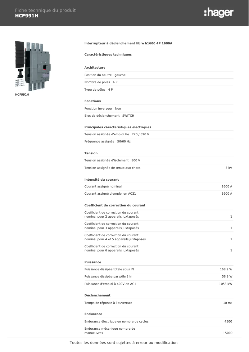 Imagen de la primera página del manual del dispositivo HCF991H