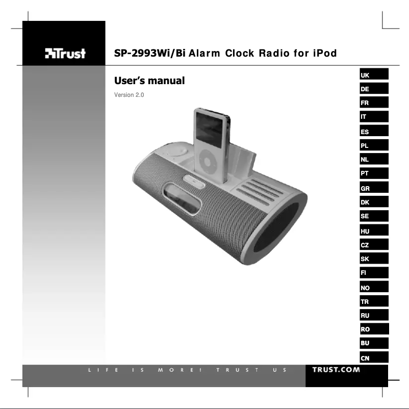 Página 1 del manual Manual de usuario Trust SP-2993Wi