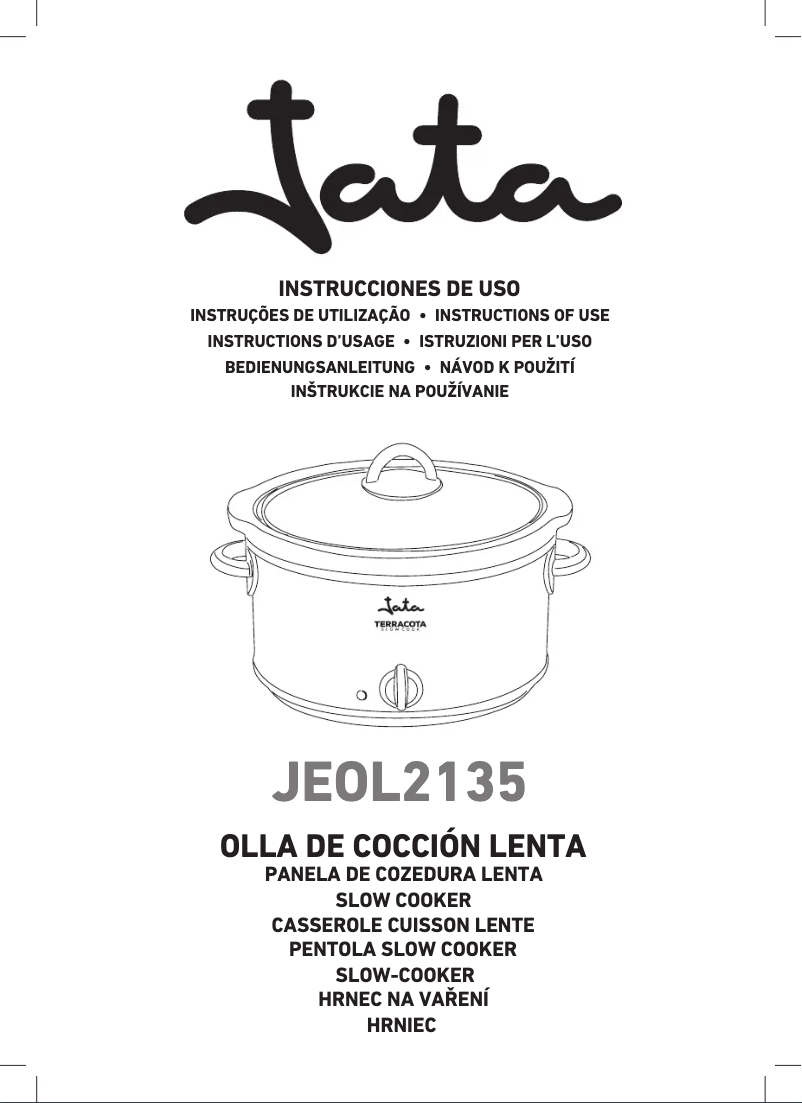 Página 1 del manual Manual de usuario Jata JEOL2135