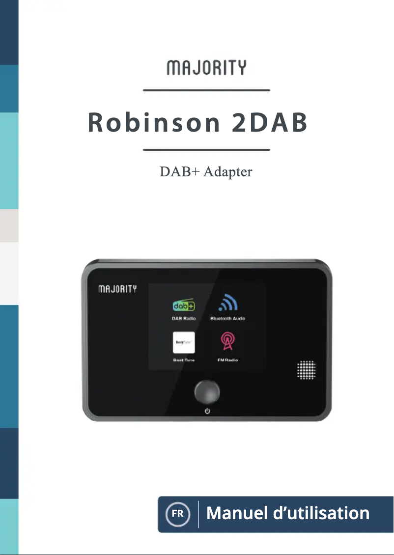 Imagen de la primera página del manual del dispositivo Robinson 2DAB